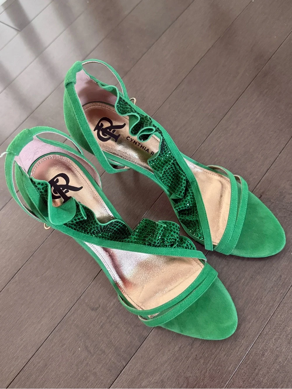 Cynthia Richard Florence Emerald Green Sandal